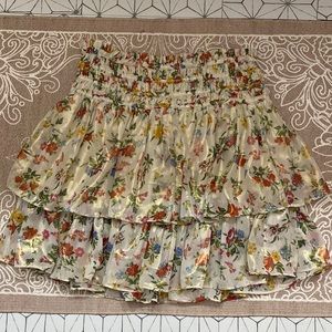 NWT smocked skirt